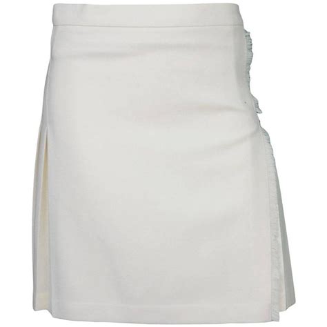 burberry white wrap skirt|Burberry style pleated skirt.